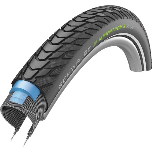 Opona rowerowa Schwalbe Marathon E-Plus 28" x 2.15" (55-622), HS498, DualGuard, dętkowa