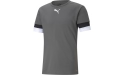 Koszulka piłkarska męska Puma TeamRise Jersey, szara, 704932 13