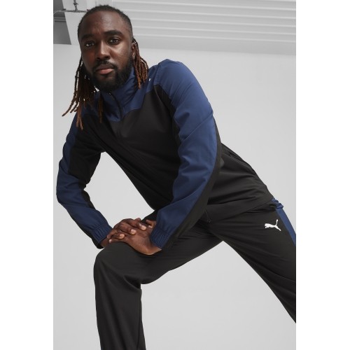 Puma Sportinis Kostiumas Vyrams Train Favorite Tracksuit Black Navy 521043 51