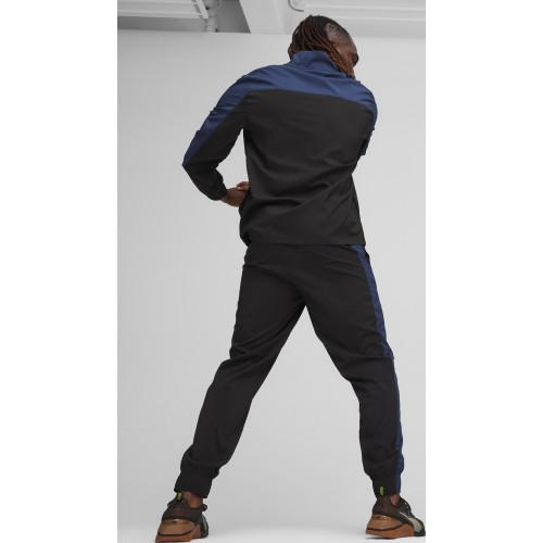 Puma Sportinis Kostiumas Vyrams Train Favorite Tracksuit Black Navy 521043 51