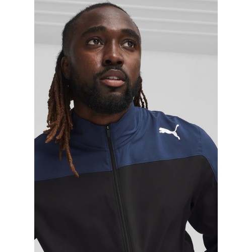 Puma Sportinis Kostiumas Vyrams Train Favorite Tracksuit Black Navy 521043 51