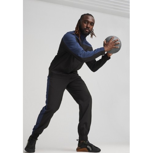 Puma Sportinis Kostiumas Vyrams Train Favorite Tracksuit Black Navy 521043 51