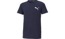 Koszulka młodzieżowa Puma Active Small Logo Navy 586980 06