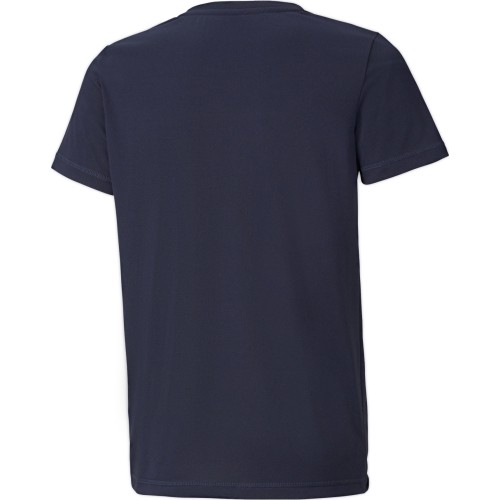 Koszulka młodzieżowa Puma Active Small Logo Navy 586980 06