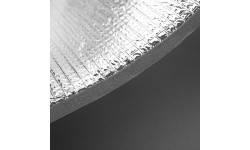 Dwuwarstwowa aluminiowa podkładka do spania 180 x 50 x 1 cm Spokey HIBERNATION