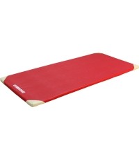 Zestaw 5 mat gimnastycznych do szkół 6100 – pokrycie PVC, bez pasków mocujących, ze wzmocnionymi narożnikami – 200 x 100 x 4 cm
