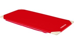 Zestaw 5 materacy gimnastycznych do szkół, pokrycie PVC, z pasami mocującymi i wzmocnionymi narożnikami, 200 x 100 x 4 cm