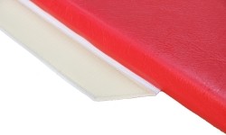 Mata dla szkoły - pokrycie PVC - z paskami mocującymi - bez wzmocnionych narożników - 200 x 100 x 5 cm