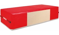 Blok do lądowania z pianki z pokrowcem PVC, 200 x 100 x 50 cm