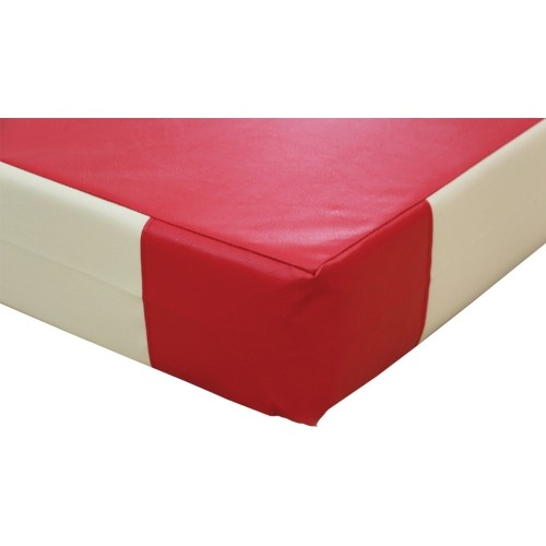 Tradycyjny materac ochronny, jednorodna gęstość, pokrowiec PVC, 300 x 200 x 20 cm