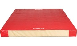 TRADYCYJNA MATA BEZPIECZEŃSTWA - POJEDYNCZA GĘSTOŚĆ - POKRYCIE PVC - 240 x 200 x 20 cm