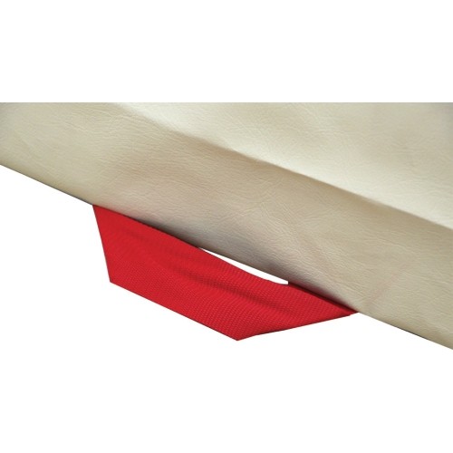 TRADYCYJNA MATA BEZPIECZEŃSTWA - POJEDYNCZA GĘSTOŚĆ - POKRYCIE PVC - 240 x 200 x 20 cm