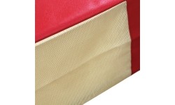 TRADYCYJNA MATA BEZPIECZEŃSTWA - POJEDYNCZA GĘSTOŚĆ - POKRYCIE PVC - 240 x 200 x 20 cm