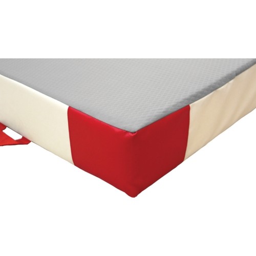 Dodatkowa mata ochronna, jednogęstościowa, pokrowiec PVC i jersey, 200 x 150 x 20 cm
