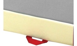 Dodatkowa mata ochronna, jednogęstościowa, pokrowiec PVC i jersey, 200 x 150 x 20 cm