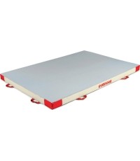 Dodatkowa mata ochronna, jednolita gęstość, pokrowiec PVC i jersey, 200x140x10 cm