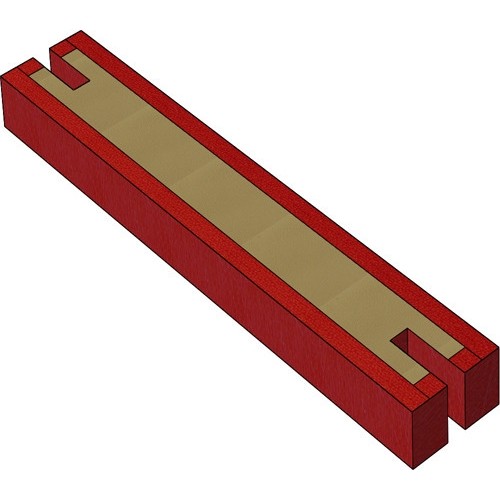 Mata centralna pod drążek – 300 x 50 x 20 cm