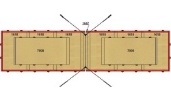 Zestaw materacy do lądowania na zawody na drążku – z materacami wierzchnimi – 37,50 m² – zatwierdzone przez FIG