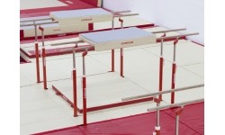 Mata ochronna do elementów lotnych na poręczach równoległych