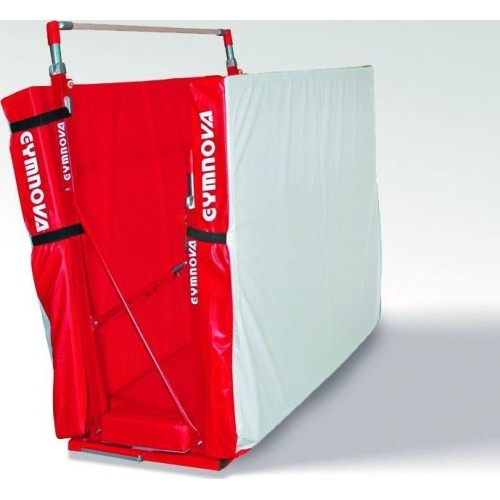 KOMPAKTOWE DRĄŻKI ASYMETRYCZNE - SKŁADANE NÓŻKI - Z WÓZKAMI TRANSPORTOWYMI I SKŁADANĄ MATĄ