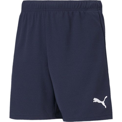 Spodenki młodzieżowe Puma Teamrise Short Jr, granatowe 704943 06
