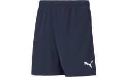 Spodenki młodzieżowe Puma Teamrise Short Jr, granatowe 704943 06