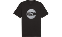Puma Marškinėliai Vyrams Graphics Circular Black 680174 01