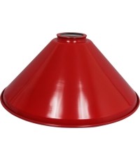 Czerwony klosz lampy 37 cm