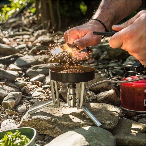 Nóż z krzesiwem Light My Fire FireKnife Orange