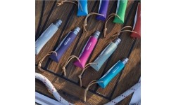 Opinel Colorama 06 inox fioletowy nóż z rzemieniem