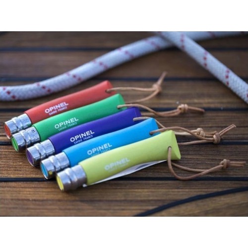 Opinel Colorama 07 inox nóż chwytak bez rzemienia