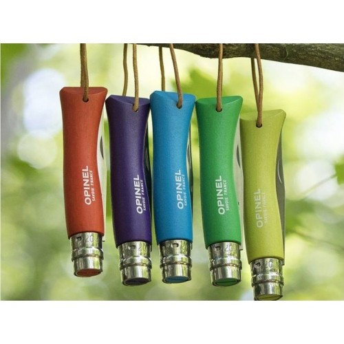 Opinel Colorama 07 inox nóż chwytak bez rzemienia