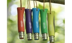Opinel Colorama 07 inox nóż chwytak bez rzemienia