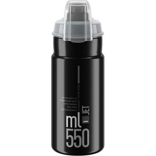 Bidon ELITE JET Plus 550ml (czarny)