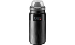 Bidon Elite FLY MTB 550ml (czarny/szare logo)