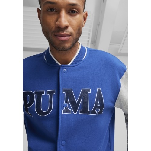 Bluza męska Puma Squad Track niebiesko-szara 678971 17