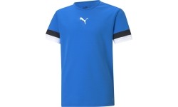 Koszulka Puma dla młodzieży TeamRise Jersey Jr Blue Black White 704938 02