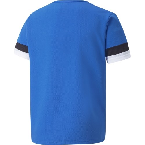 Koszulka Puma dla młodzieży TeamRise Jersey Jr Blue Black White 704938 02