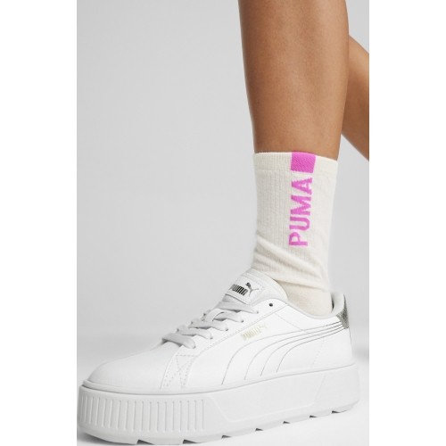 Damskie sneakersy Puma Karmen Metallic Shine White 395099 01