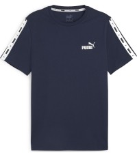Puma Marškinėliai Vyrams Ess+ Tape Tee Navy 847382 14