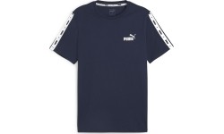 Koszulka męska Puma Ess+ Tape Tee Navy 847382 14