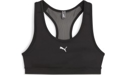 Puma 4Keeps damski biustonosz sportowy czarny 525317 01