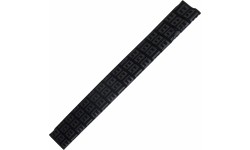 Owijka na kij bilardowy IBS Super Grip Velvet, prostokątna, czarna, 30 cm