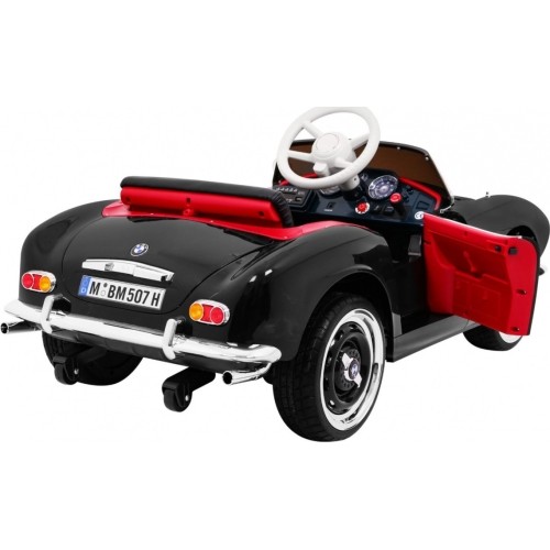Pojazd elektryczny BMW 507 Retro Black