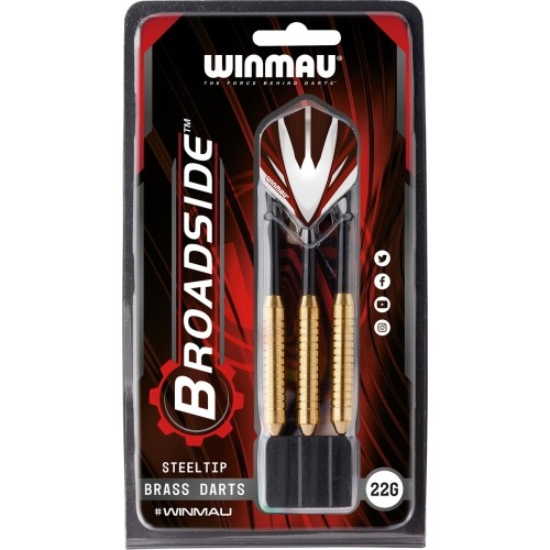 Mosiężne rzutki Winmau Broadside 22 g