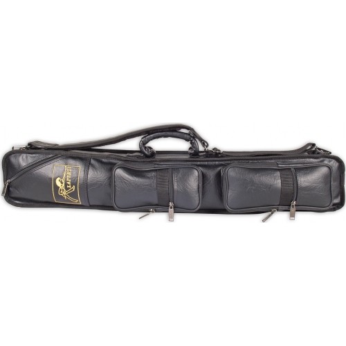Pokrowiec na kije bilardowe Laperti High End czarny 4B-8S