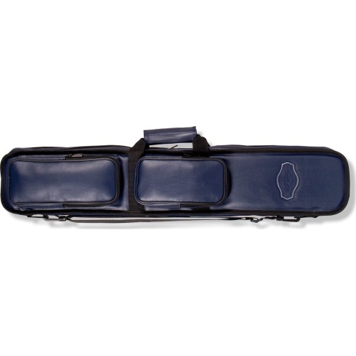 Etui na kije bilardowe Buffalo De Luxe 4B-8S, niebieskie