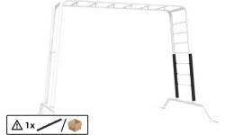 PlayBase - Drabinka ramowa z dolnym spawem męsko-żeńskim