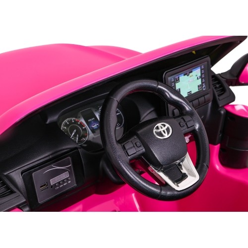 Pojazd Toyota Hilux różowy