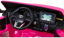 Pojazd Toyota Hilux różowy